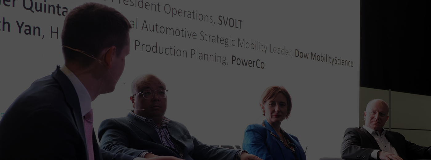 Speakers at The Battery Show Europe conference