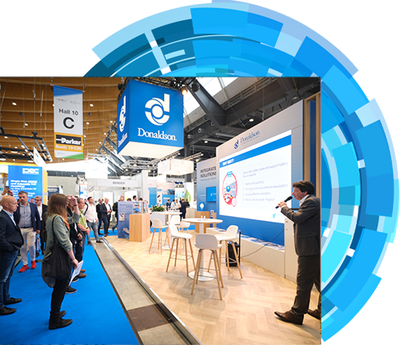 Exhibitor booth at The Battery Show Europe