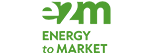 e2m Energy to Market logo