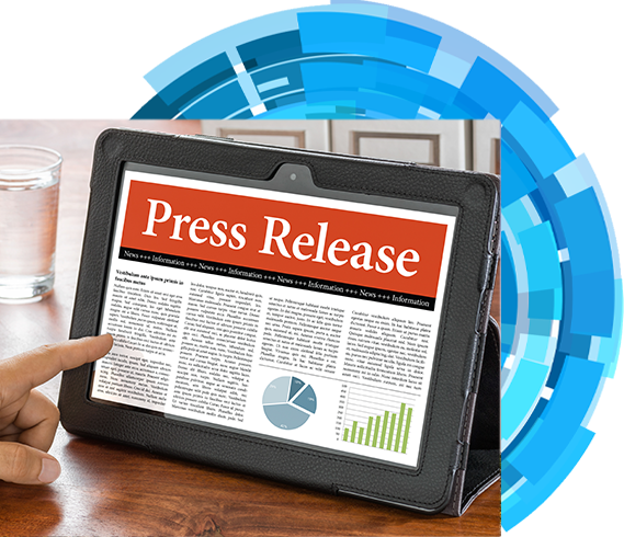 A tablet computer on a desk - Press Release